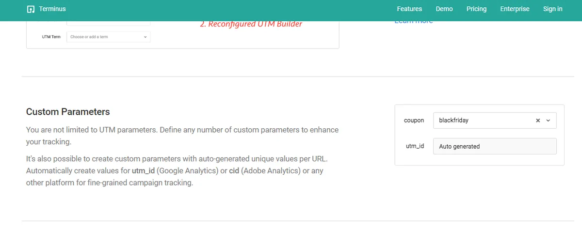Limitations of free UTM builders